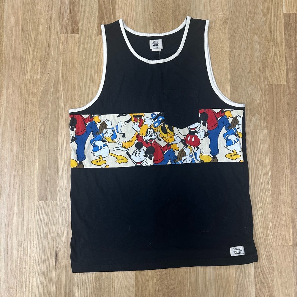 Vans x Disney Mickey and friends Tank Top Size Large